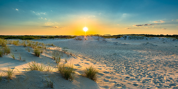 Sunset over South Point
